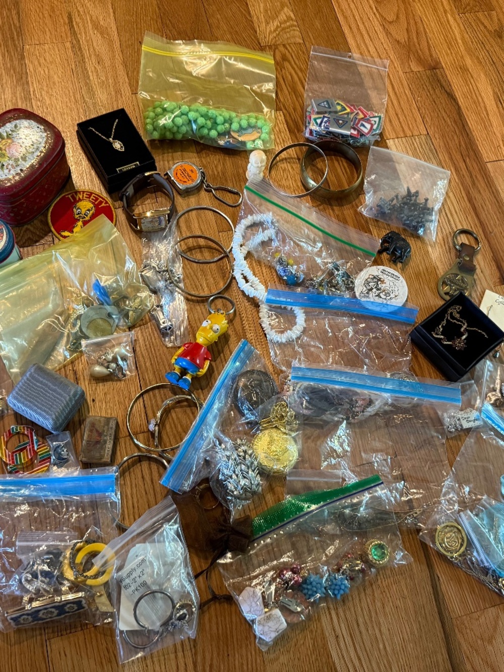 Estate Jewelry Lot Bundle Mostly Vintage Some Signed And Sterling See Photos